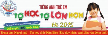 Tuyển sinh tiếng Anh - Hè 2015