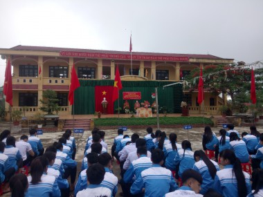 Đoàn trường PTDTNT THPT huyện Mường Ảng tổ chức các hoạt động kỷ niệm 64 năm chiến thắng Điện Biên Phủ
