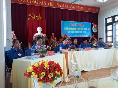 ĐẠI HỘI ĐOÀN TRƯỜNG KHÓA  X  NHIỆM KỲ  2018-2019