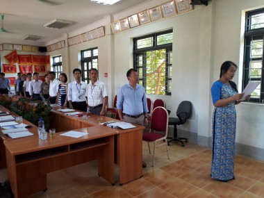 LỄ KẾT NẠP ĐẢNG VIÊN