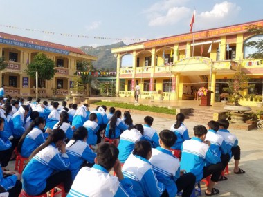 TRƯỜNG PTDTNT THPT HUYỆN MƯỜNG ẢNG TUYÊN TRUYỀN VỀ DỊCH VIÊM ĐƯỜNG HÔ HẤP