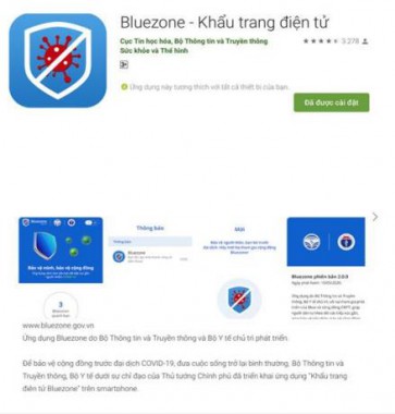 Hướng dẫn cài đặt Ứng dụng Bluezone