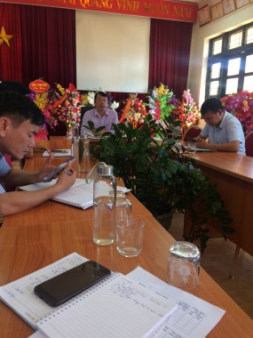 HỘI NGHỊ HỌC TẬP, QUÁN TRIỆT NGHỊ QUYẾT VÀ CHƯƠNG TRÌNH HÀNH ĐỘNG THỰC HIỆN NGHỊ QUYẾT ĐẠI HỘI ĐẠI BIỂU ĐẢNG BỘ HUYỆN LẦN THỨ XXIII, NHIỆM KỲ 2020-2025