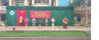 Lễ sơ kết học kỳ I năm học 2021-2022