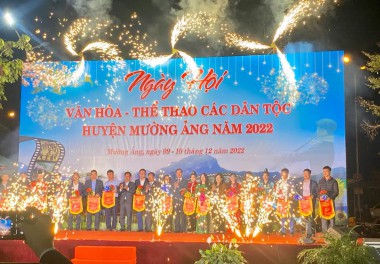 TRƯỜNG PTDTNT THPT HUYỆN MƯỜNG ẢNG THAM DỰ NGÀY HỘI VĂN HÓA- THỂ THAO  CÁC DÂN TỘC HUYỆN MƯỜNG ẢNG NĂM 2022