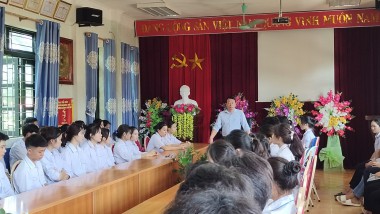 GẶP MẶT HỌC SINH KHỐI 12 TRƯỚC KỲ THI TỐT NGHIỆP  TRUNG HỌC PHỔ THÔNG