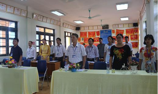 LỄ KẾT NẠP ĐẢNG VIÊN MỚI